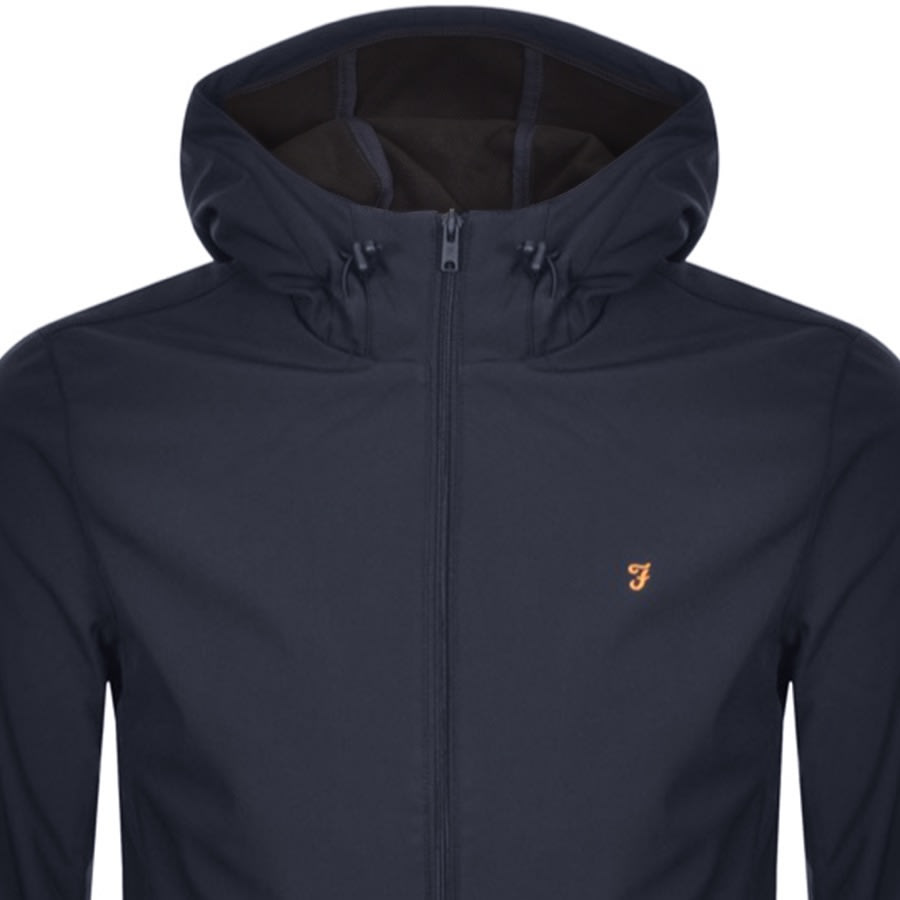 Alternative Image for ProductFarah Vintage Bective Soft Shell Jacket Navy2